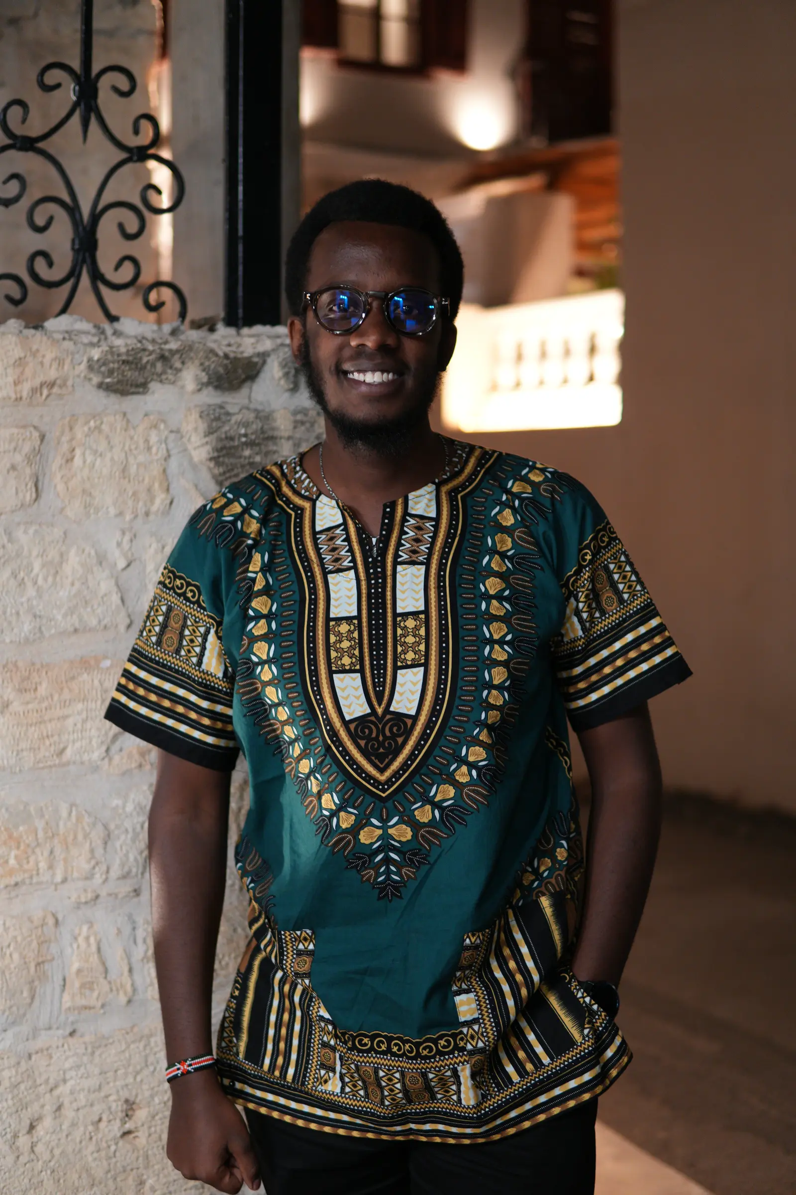 Portrait of Davis Mwangi.